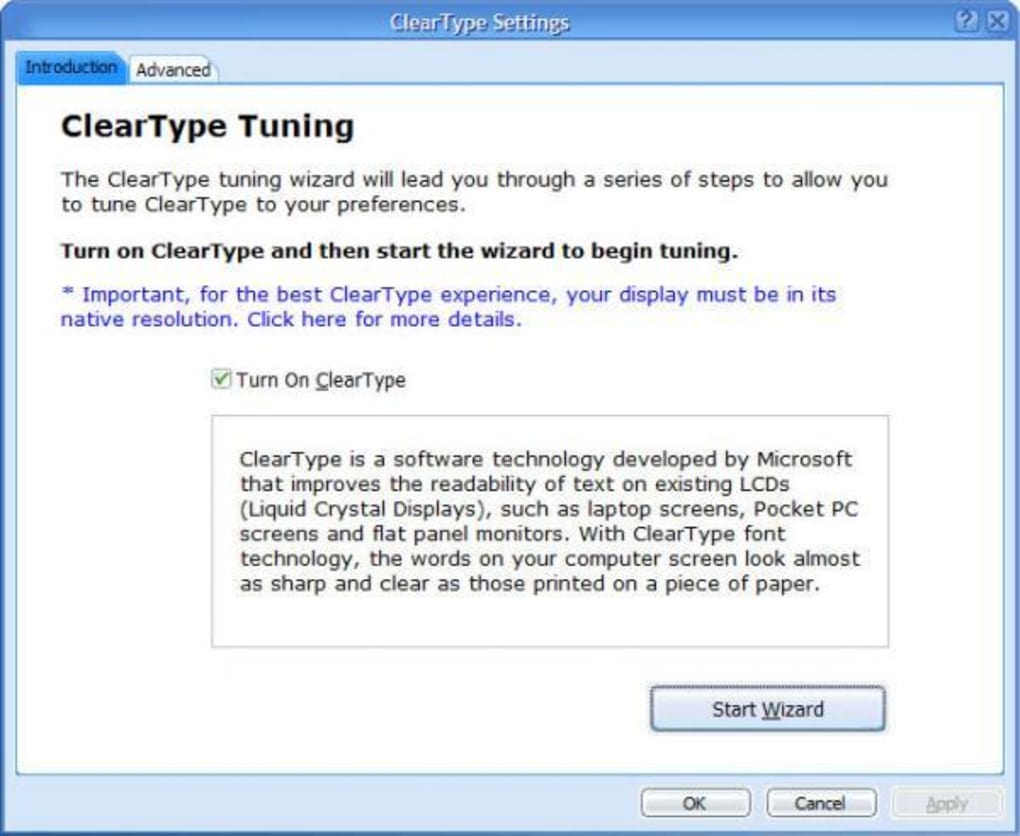 cleartype text tuner for mac
